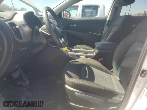 2016 Kia Sportage LX with VIN KNDPBCAC9G7870477, listed as a Copart auction lot 52110425 with 137,028 mi miles and Salvage Title. Bid and sale history available at carsss.com. Image 7.