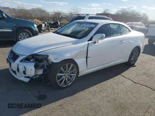 2014 Lexus IS 250 C with VIN JTHFF2C24E2531732, listed as a Copart auction lot 76927834 with 90,991 mi miles and Salvage Title. Bid and sale history available at DreamBid. Image 1.