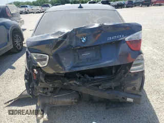 2008 BMW 3 Series 328i with VIN WBAVC53578FZ88885, listed as a Copart auction lot 51967275 with 136,934 mi miles and Salvage title. Bid and sale history available at DreamBid. Image 6.