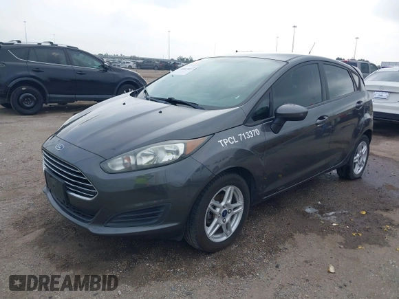 2019 Ford Fiesta SE with VIN 3FADP4EJ7KM159545, listed as a IAAI auction lot 40843810 with 109,578 mi miles. Bid and sale history available at carsss.com. Image 18.