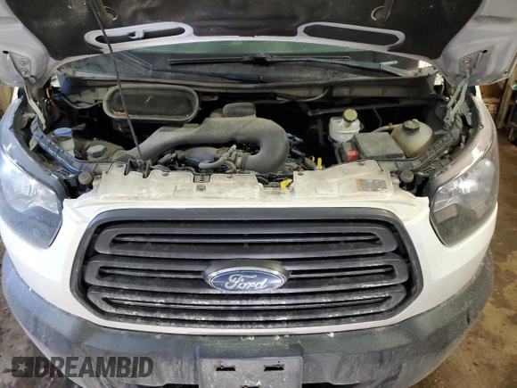 2018 Ford Transit with VIN 1FTYR1CM3JKA93793, listed as a Copart auction lot 42607275 with 125,241 mi miles and Salvage Title. Bid and sale history available at DreamBid. Image 12.