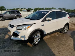 2015 Ford Escape Titanium with VIN 1FMCU9J92FUC09093, listed as a Copart auction lot 59089915 with 62,382 mi miles and Non repairable. Bid and sale history available at DreamBid. Image 1.