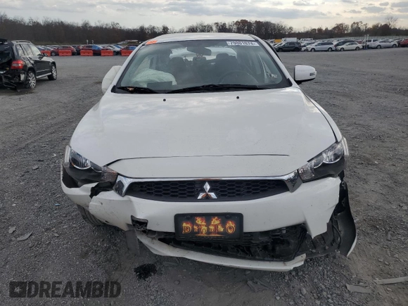 2017 Mitsubishi Lancer ES with VIN JA32U2FU4HU006132, listed as a Copart auction lot 79801074 with 66,427 mi miles and Salvage Title. Bid and sale history available at DreamBid. Image 5.