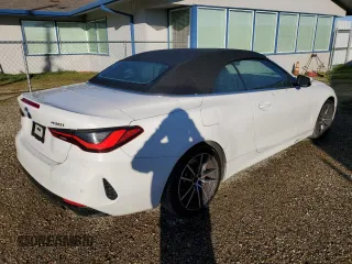 2024 BMW 4 Series 430i z VIN WBA23AT06RCP49623, wystawiony jako Copart lot #44068535 z przebiegiem 35 431 mil mil oraz Szkoda całkowita • Salvage title. Historia ofert i sprzedaży dostępna na DreamBid. Obrazek 3.