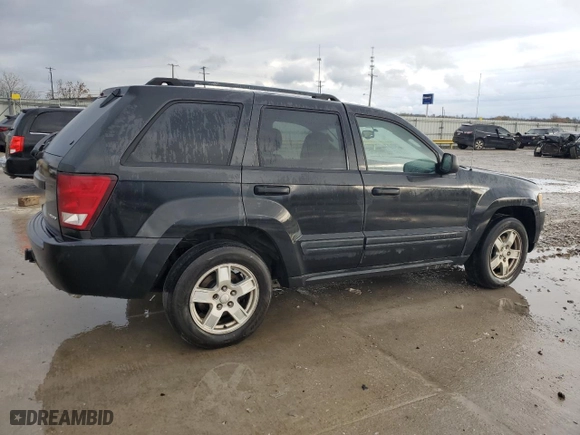 2005 Jeep Grand Cherokee Laredo with VIN 1J4HS48N05C505136, listed as a Copart auction lot 80583084 with 326,881 mi miles and Salvage Title. Bid and sale history available at carsss.com. Image 3.