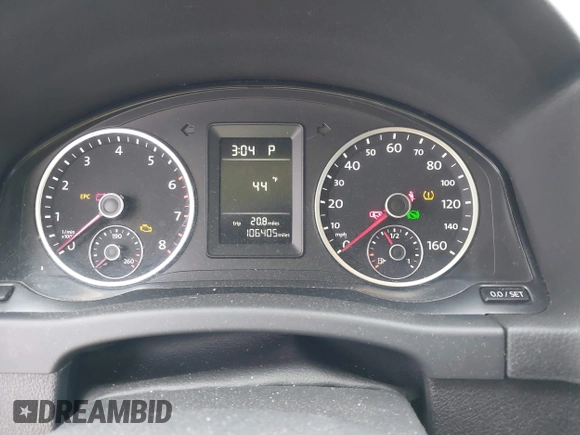 2011 Volkswagen Tiguan SEL with VIN WVGBV7AX5BW502741, listed as a IAAI auction lot 41441949 with 106,700 mi miles and . Bid and sale history available at DreamBid. Image 7.