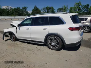 2020 Mercedes-Benz GLS 450 with VIN 4JGFF5KE0LA205603, listed as a Copart auction lot 58381444 with 66,038 mi miles and Salvage Title. Bid and sale history available at DreamBid. Image 2.