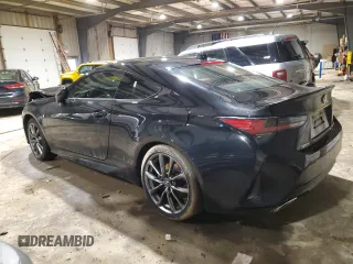 2020 Lexus RC with VIN JTHGZ5DC2L5010203, listed as a Copart auction lot 40012814 with 23,104 mi miles. Bid and sale history available at carsss.com. Image 2.