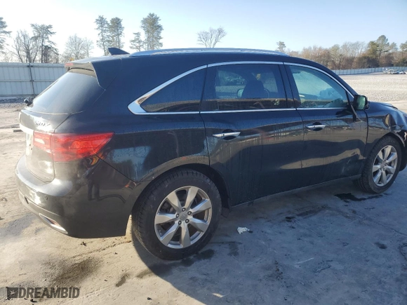 2016 Acura MDX w/Advance with VIN 5FRYD4H94GB063002, listed as a Copart auction lot 85768714 with 147,576 mi miles and Salvage Title. Bid and sale history available at carsss.com. Image 3.