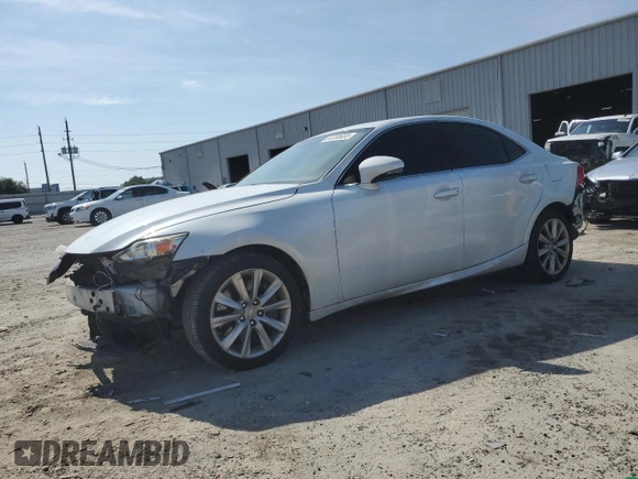 2016 Lexus IS 200t with VIN JTHBA1D2XG5015902, listed as a Copart auction lot 61238655 with 127,466 mi miles and Salvage title. Bid and sale history available at DreamBid. Image 1.