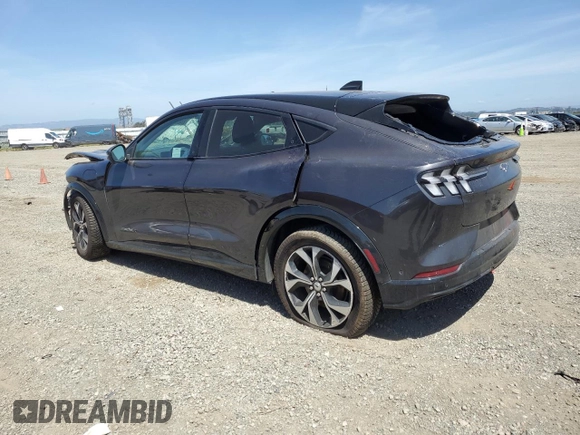 2022 Ford Mustang Mach-E Premium with VIN 3FMTK3R7XNMA30762, listed as a Copart auction lot 55403755 with Not provided miles and Salvage title. Bid and sale history available at DreamBid. Image 2.
