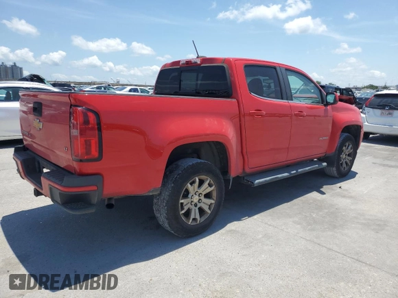 2019 Chevrolet Colorado 2WD LT with VIN 1GCGSCEN0K1106489, listed as a Copart auction lot 56963225 with 123,823 mi miles and Salvage title. Bid and sale history available at DreamBid. Image 3.
