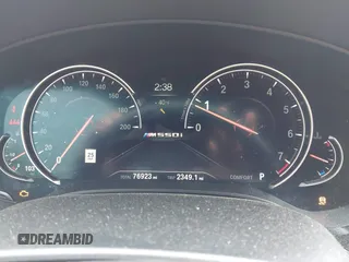 2018 BMW 5 Series M550i xDrive with VIN WBAJB9C5XJB286923, listed as a IAAI auction lot 42527301 with 76,923 mi miles and . Bid and sale history available at DreamBid. Image 7.