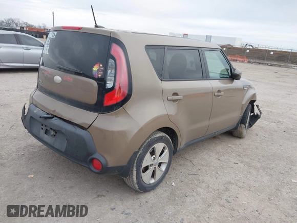 2014 Kia Soul with VIN KNDJN2A24E7061917, listed as a IAAI auction lot 41590995 with Not Provided miles and . Bid and sale history available at DreamBid. Image 4.