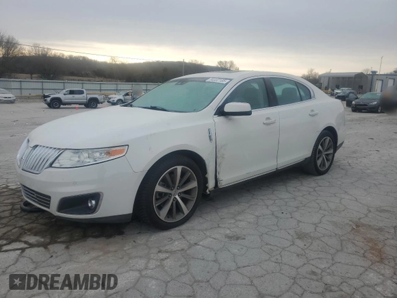 2009 Lincoln MKS with VIN 1LNHM93RX9G613958, listed as a Copart auction lot 49293785 with Not Provided miles and Salvage Title. Bid and sale history available at DreamBid. Image 1.