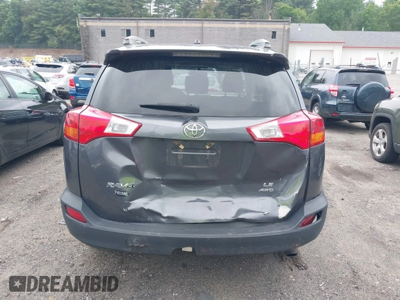 2013 Toyota RAV4 LE with VIN 2T3BFREV9DW023973, listed as a IAAI auction lot 42450510 with 129,574 mi miles and . Bid and sale history available at DreamBid. Image 16.