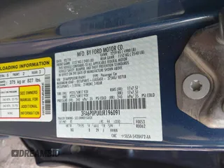 2018 Ford Fusion Energi SE with VIN 3FA6P0PU0JR196091, listed as a IAAI auction lot 42017867 with 70,284 mi miles. Bid and sale history available at carsss.com. Image 9.
