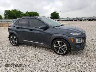 2019 Hyundai Kona Limited with VIN KM8K33A57KU223980, listed as a Copart auction lot 46516253 with 36,600 mi miles. Bid and sale history available at carsss.com. Image 4.
