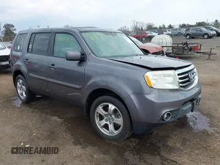 2015 Honda Pilot EX-L z VIN 5FNYF3H54FB023360, wystawiony jako IAAI lot #41910285 z przebiegiem 173 668 mil mil oraz . Historia ofert i sprzedaży dostępna na DreamBid. Obrazek 1.