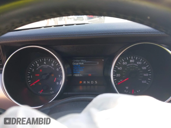 2018 Ford Mustang GT with VIN 1FA6P8CF4J5174569, listed as a IAAI auction lot 41820511 with 78,549 mi miles and . Bid and sale history available at carsss.com. Image 7.