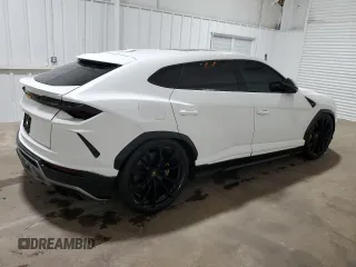 2019 Lamborghini Urus z VIN ZPBUA1ZL7KLA03750, wystawiony jako Copart lot #75397654 z przebiegiem Nie podano mil oraz Szkody całkowita. Historia ofert i sprzedaży dostępna na DreamBid. Obrazek 3.