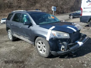 2014 GMC Acadia SLE with VIN 1GKKRNED0EJ313059, listed as a Copart auction lot 47213385 with Not Provided miles and Salvage Title. Bid and sale history available at carsss.com. Image 4.