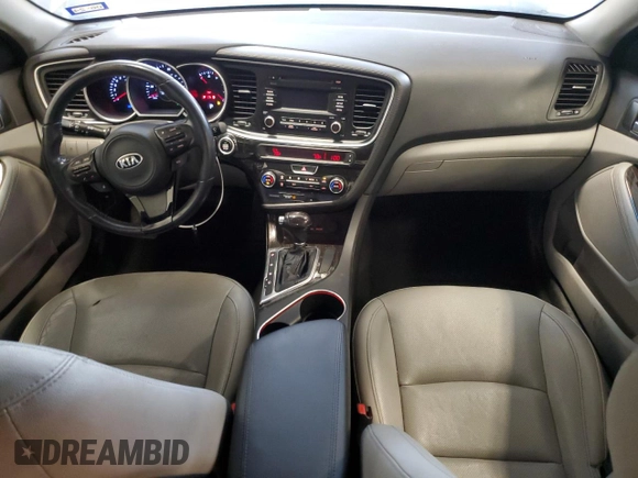 2015 Kia Optima EX with VIN 5XXGN4A77FG378648, listed as a Copart auction lot 50787415 with 155,152 mi miles and Clean Title. Bid and sale history available at carsss.com. Image 8.