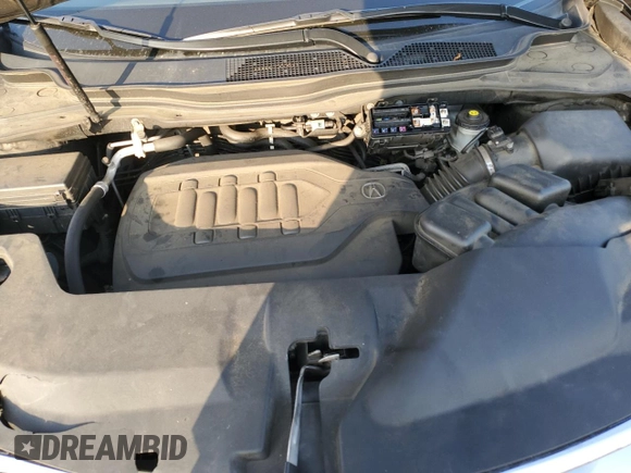 2014 Acura MDX Advance with VIN 5FRYD4H81EB013131, listed as a Copart auction lot 49038505 with Not Provided miles and Salvage Title. Bid and sale history available at DreamBid. Image 12.