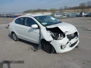 2019 Mitsubishi Mirage ES z VIN ML32F3FJ3KHF07848, wystawiony jako IAAI lot #42050812 z przebiegiem 63 278 mil mil oraz . Historia ofert i sprzedaży dostępna na DreamBid. Obrazek 1.