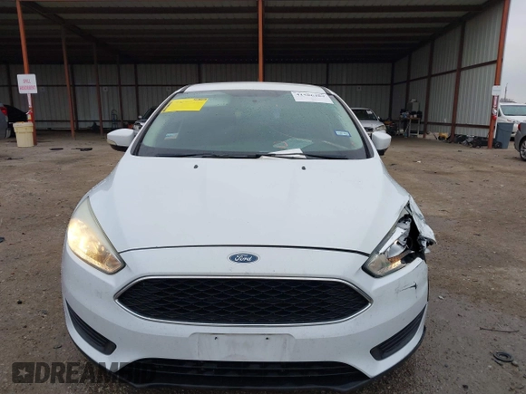 2016 Ford Focus SE with VIN 1FADP3F25GL312269, listed as a IAAI auction lot 41586489 with 76,216 mi miles. Bid and sale history available at carsss.com. Image 12.