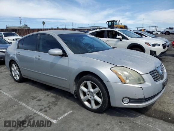 2006 Nissan Maxima 3.5 SL with VIN 1N4BA41E26C811433, listed as a Copart auction lot 51019575 with 161,924 mi miles and Salvage Title. Bid and sale history available at carsss.com. Image 4.