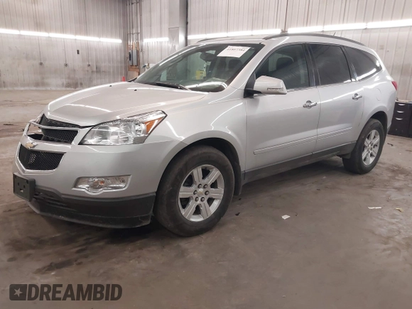 2011 Chevrolet Traverse 1LT with VIN 1GNKVGEDXBJ290086, listed as a IAAI auction lot 41807384 with 85,173 mi miles and . Bid and sale history available at DreamBid. Image 2.