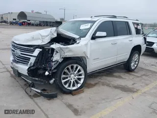 2019 Chevrolet Tahoe Premier with VIN 1GNSCCKJ4KR169077, listed as a IAAI auction lot 41548001 with 89,397 mi miles. Bid and sale history available at carsss.com. Image 2.