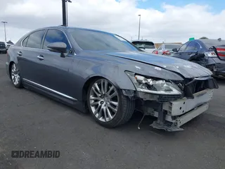 2013 Lexus LS 460 with VIN JTHBL5EF4D5124192, listed as a IAAI auction lot 42117321 with 177,989 mi miles and . Bid and sale history available at DreamBid. Image 1.