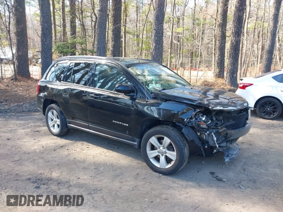 2017 Jeep Compass High Altitude with VIN 1C4NJDEB8HD191739, listed as a IAAI auction lot 41877174 with 142,327 mi miles. Bid and sale history available at carsss.com. Image 1.