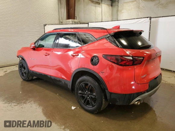 2021 Chevrolet Blazer LT with VIN 3GNKBDRS5MS537886, listed as a Copart auction lot 57548905 with 116,271 mi miles and Clean title. Bid and sale history available at DreamBid. Image 2.