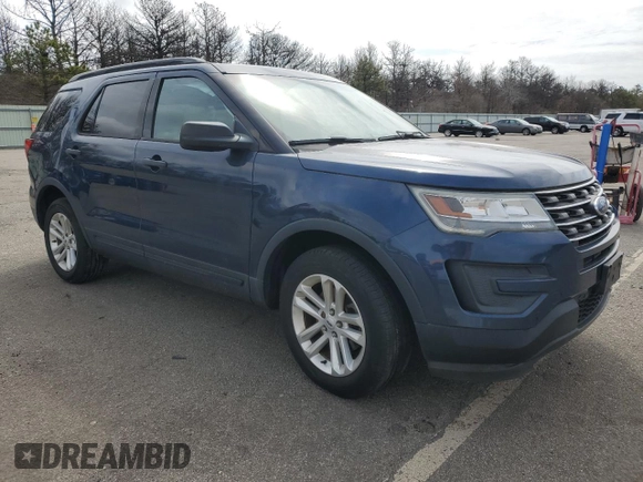 2016 Ford Explorer with VIN 1FM5K8BH0GGC37814, listed as a Copart auction lot 51626275 with 33,988 mi miles and Salvage Title. Bid and sale history available at DreamBid. Image 4.