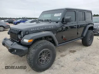 2023 Jeep Wrangler Sport S with VIN 1C4HJXDG6PW695690, listed as a Copart auction lot 45729705 with 1,584 mi miles and Salvage Title. Bid and sale history available at DreamBid. Image 1.