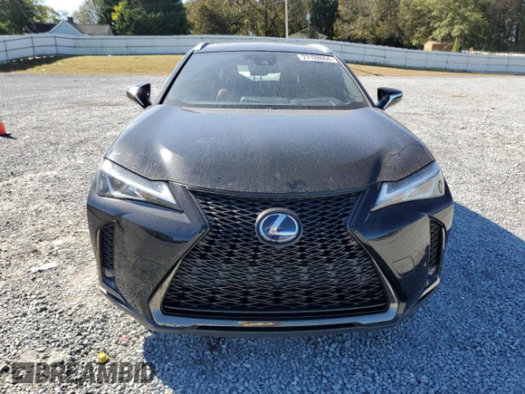 2022 Lexus UX 250h F Sport with VIN JTHR9JBH6N2060302, listed as a Copart auction lot 77128664 with 46,532 mi miles and Salvage Title. Bid and sale history available at DreamBid. Image 5.