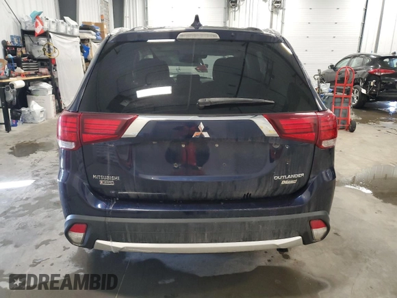 2017 Mitsubishi Outlander GT with VIN JA4JZ4AX2HZ605703, listed as a Copart auction lot 44442425 with 196,804 mi miles and Clean title. Bid and sale history available at DreamBid. Image 6.