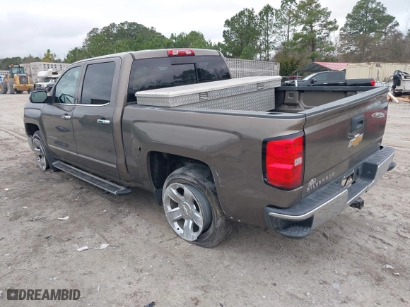 2015 Chevrolet Silverado 1500 LTZ with VIN 3GCUKSEC5FG467252, listed as a IAAI auction lot 41544477 with 144,719 mi miles. Bid and sale history available at carsss.com. Image 3.
