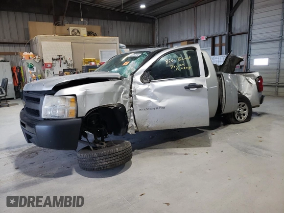 2011 Chevrolet Silverado 1500 Work Truck with VIN 1GCRCPEXXBZ277699, listed as a Copart auction lot 84387304 with Not Provided miles and Salvage Title. Bid and sale history available at DreamBid. Image 1.