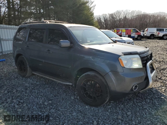 2013 Honda Pilot EX-L с VIN 5FNYF4H76DB076744, выставлен на аукционе Copart как лот 48924305 с пробегом 223 542 миль миль и Списание • Salvage title. История ставок и продаж доступна на DreamBid. Изображение 4.