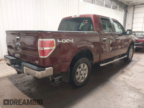 2010 Ford F-150 XL with VIN 1FTFW1EV3AFD89198, listed as a IAAI auction lot 42425921 with 174,410 mi miles and . Bid and sale history available at DreamBid. Image 4.