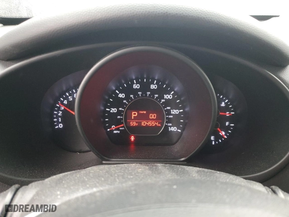 2016 Kia Soul with VIN KNDJN2A21G7342897, listed as a Copart auction lot 53576865 with 104,554 mi miles and Salvage Title. Bid and sale history available at carsss.com. Image 9.