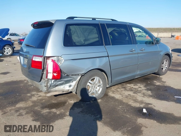 2006 Honda Odyssey EX with VIN 5FNRL38436B001144, listed as a IAAI auction lot 41372589 with 255,666 mi miles. Bid and sale history available at carsss.com. Image 4.