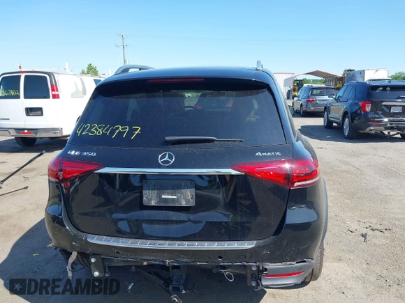 2020 Mercedes-Benz GLE 350 with VIN 4JGFB4KB9LA078863, listed as a IAAI auction lot 42384797 with 66,189 mi miles and . Bid and sale history available at DreamBid. Image 16.
