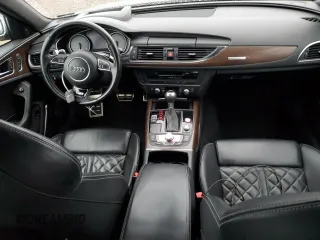 2013 Audi S6 Prestige with VIN WAUJ2AFC8DN121225, listed as a Copart auction lot 80797594 with 126,532 mi miles and Salvage Title. Bid and sale history available at carsss.com. Image 8.