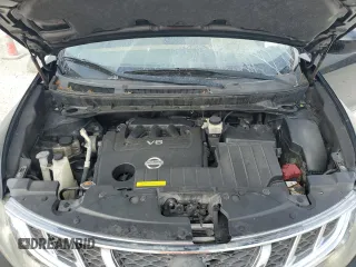 2014 Nissan Murano LE with VIN JN8AZ1MU4EW409057, listed as a Copart auction lot 45227415 with 128,579 mi miles and Salvage Title. Bid and sale history available at carsss.com. Image 12.