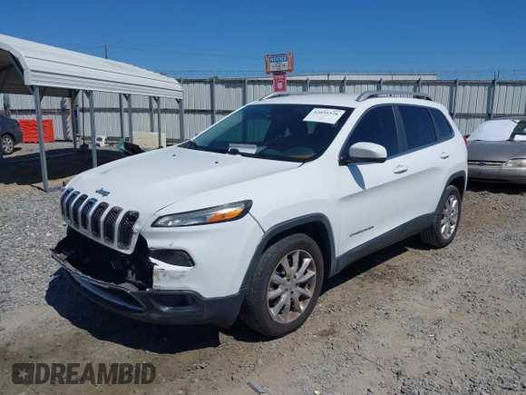 2015 Jeep Cherokee Limited with VIN 1C4PJLDS0FW505714, listed as a IAAI auction lot 42051526 with 82,804 mi miles and . Bid and sale history available at DreamBid. Image 6.